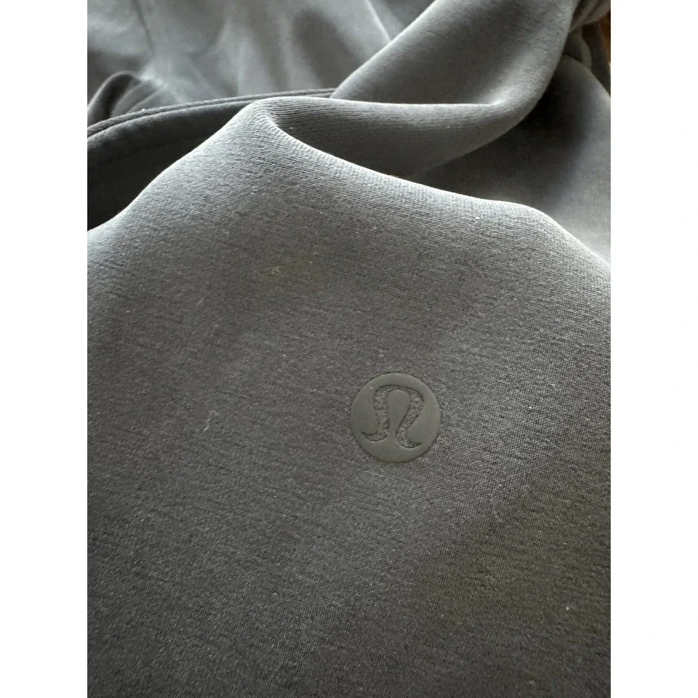Lululemon  Softstreme Cinch Waist Jacket Sz 4 Graphite Grey Full Zip